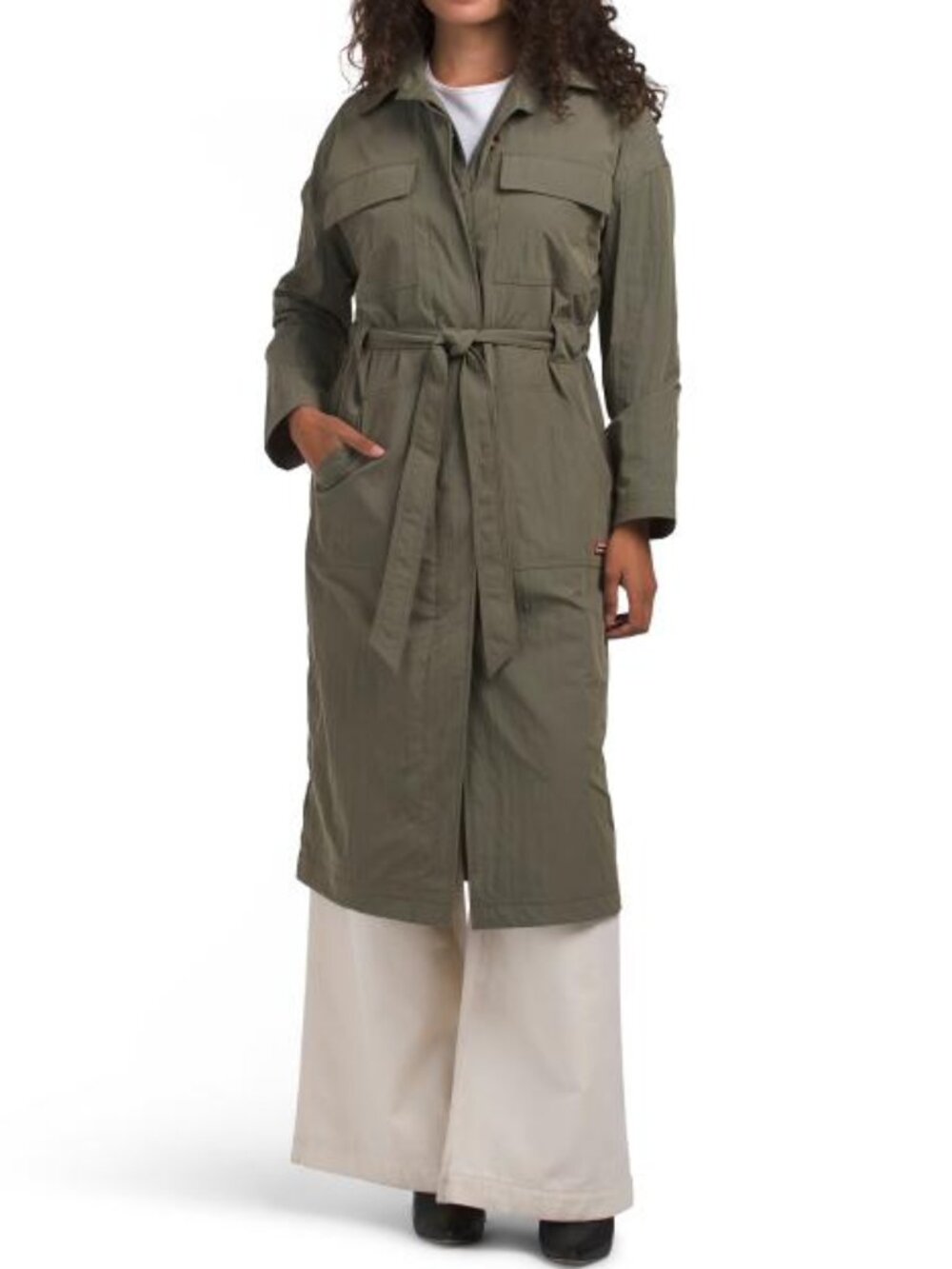 HUNTER Patti Belted Utility Trench Coat